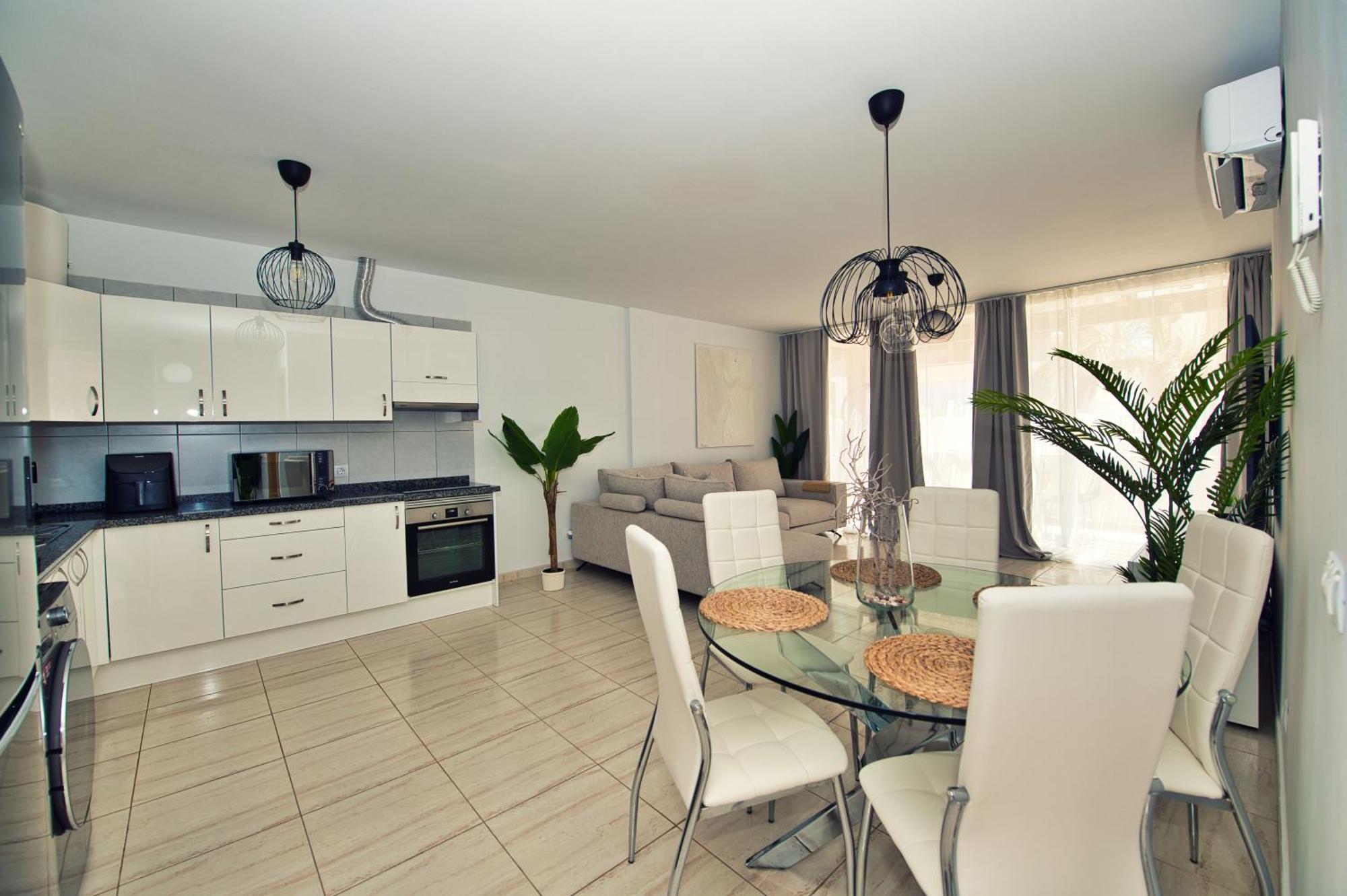 Ocean View Perfect Sunset Apartment, 4 Rooms 137M2, Wifi & Bbq Сан Мигел де Абона Екстериор снимка