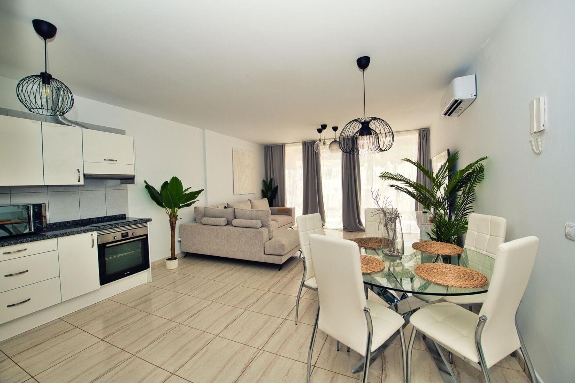 Ocean View Perfect Sunset Apartment, 4 Rooms 137M2, Wifi & Bbq Сан Мигел де Абона Екстериор снимка
