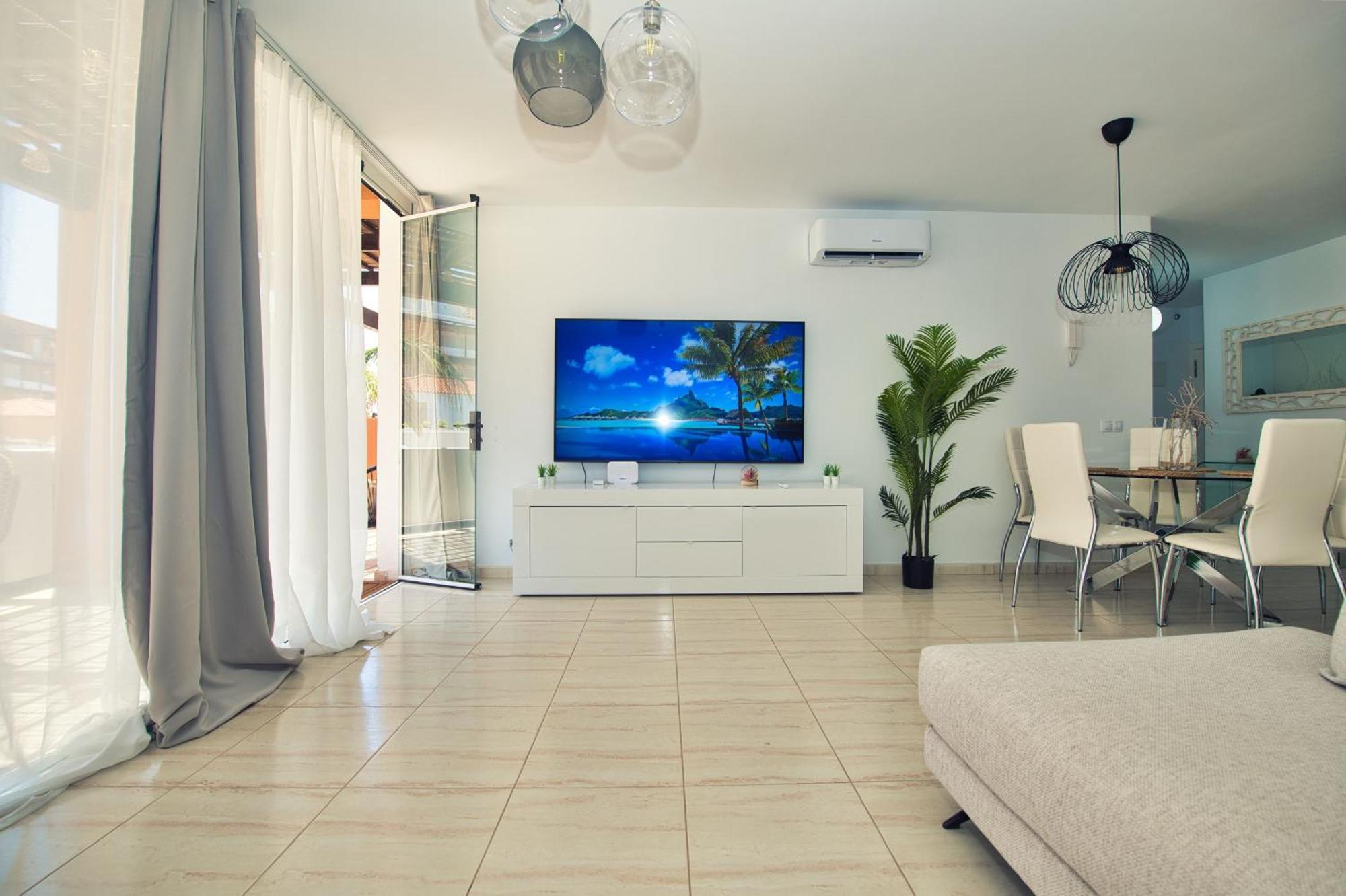 Ocean View Perfect Sunset Apartment, 4 Rooms 137M2, Wifi & Bbq Сан Мигел де Абона Екстериор снимка