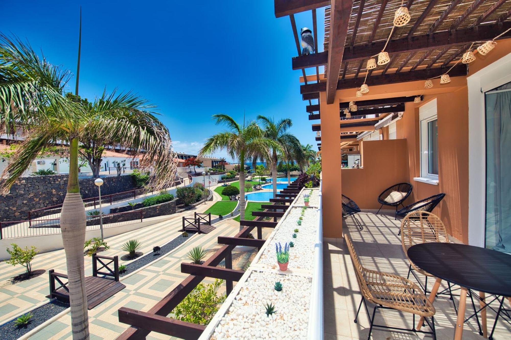 Ocean View Perfect Sunset Apartment, 4 Rooms 137M2, Wifi & Bbq Сан Мигел де Абона Екстериор снимка